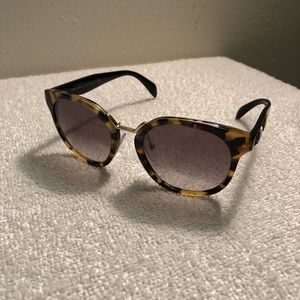 Prada Crazy Daisies Medium Havana Sunglasses